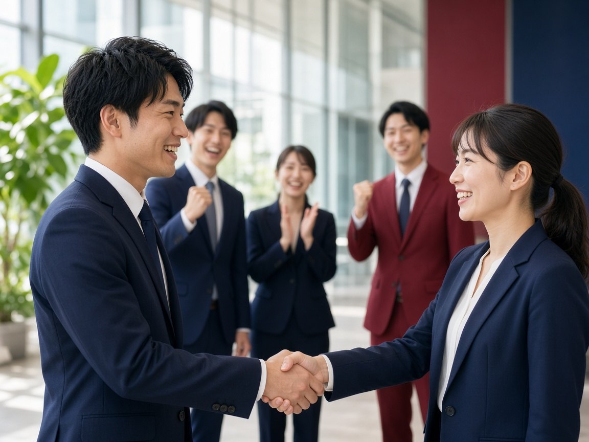 営業職に特化した人材紹介のイメージ